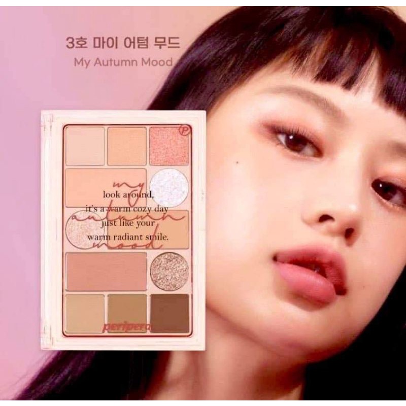 ของแท้peripera-all-take-mood-technique-palette-03my-autumn-mood