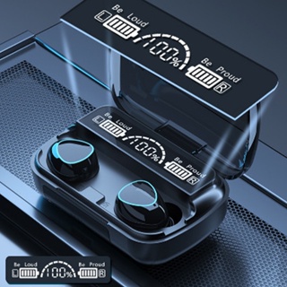 With Mic HIFI Sound Gaming LED Display Charging Case Wireless Earbuds Gift