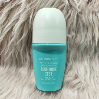 THE BODY SHOP BLUE MUSK ZEST ANTI-PERSPIRANT 50ML