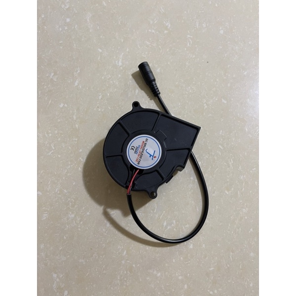 พัดลมหอยโข่ง12v-ขนาด75mm