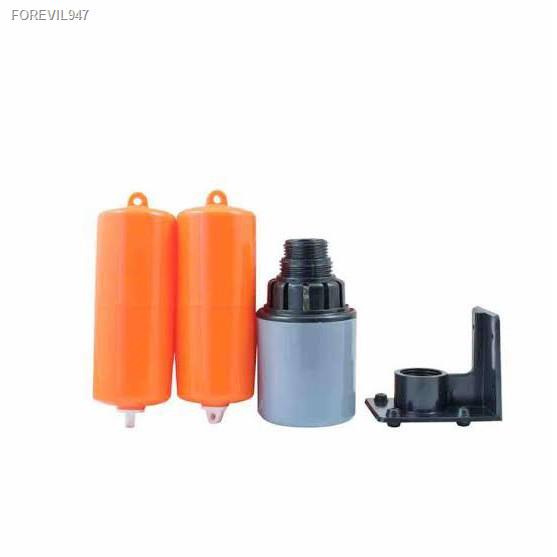 พร้อมสต็อก-ลูกลอยไฟฟ้า-ironfox-สวิตซ์-ควบคุมน้ำในแท็งค์-สีส้ม