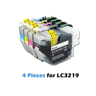 4Pcs LC3219 LC3219XL Compatible Ink Cartridge for Brother MFC-J5330DW MFC-J5335DW MFC-J5730DW MFC-J5930DW MFC-J6530DW