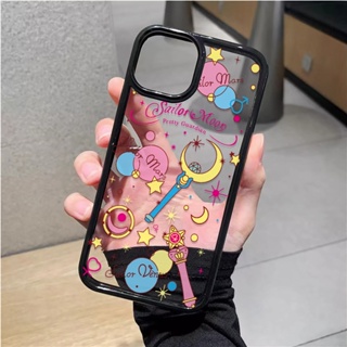 เคสโทรศัพท์มือถืออะคริลิคใส แบบแข็ง ลายการ์ตูน Magic Stick สําหรับ iphone 14 pro Max 11 13 12 7Plus 8 X XS Max