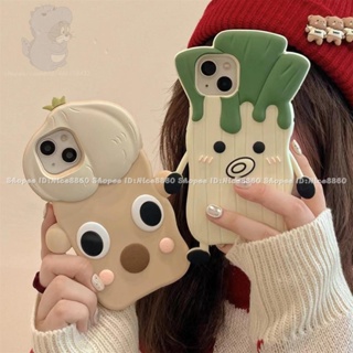 เคสโทรศัพท์มือถือ กันกระแทก ลายกระเทียมผัก สําหรับ iPhone 14 11 12 13 Pro Max XR XS 8 7 14 13 12 11pro Max XS