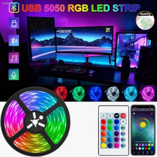 พร้อมสต็อก 💥พร้อมส่ง💥 【รับประกัน10ปี】 15M ไฟตกแต่งห้อง LED ไฟติดห้อง RGB 5050 แถบไฟอัจฉริยะ กันน้ำ บลูทู ธ WiFi  เต้นต