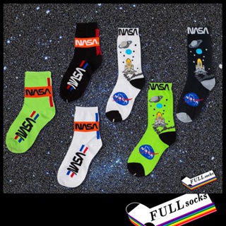 ภาพหน้าปกสินค้าถุงเท้า นาซ่า ขนาด Free Size NASA Socks_A62,63 ที่เกี่ยวข้อง