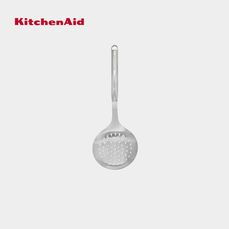 kitchenaid-stainless-steel-premium-skimming-spoon-silver-ตะแกรงตักของทอดสแตนเลส