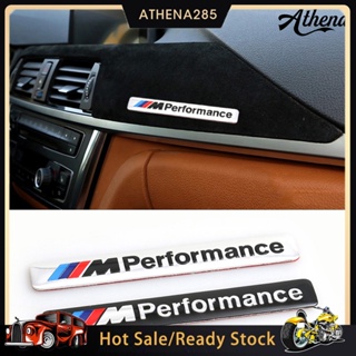 🚀M Performance Metal Logo ป้ายสติกเกอร์ติดรถยนต์สติกเกอร์ตกแต่งภายใน