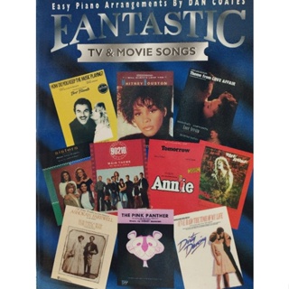 FANTASTIC TV & MOVIE SONGS - EASY PIANO (WB)029156166705