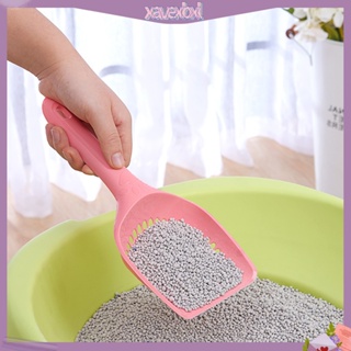 ภาพขนาดย่อของภาพหน้าปกสินค้า(xavexbxl) Plastic Cat Litter Scoop Pet Care Sand Waste Scooper Shovel Hollow Cleaning Tool จากร้าน xavexbxl.th บน Shopee