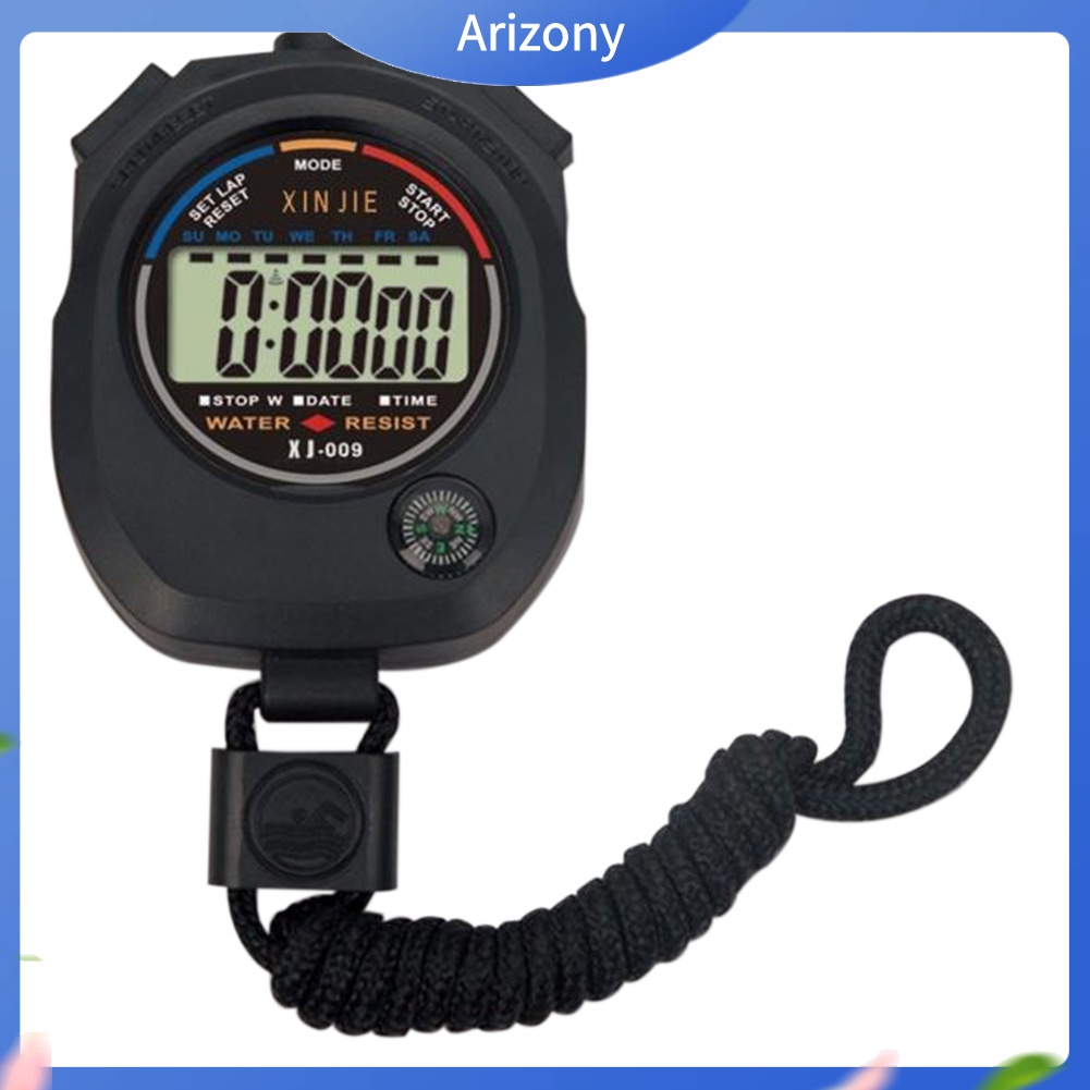 arizony-นาฬิกาจับเวลาดิจิตอล-lcd-แบบจับเวลา