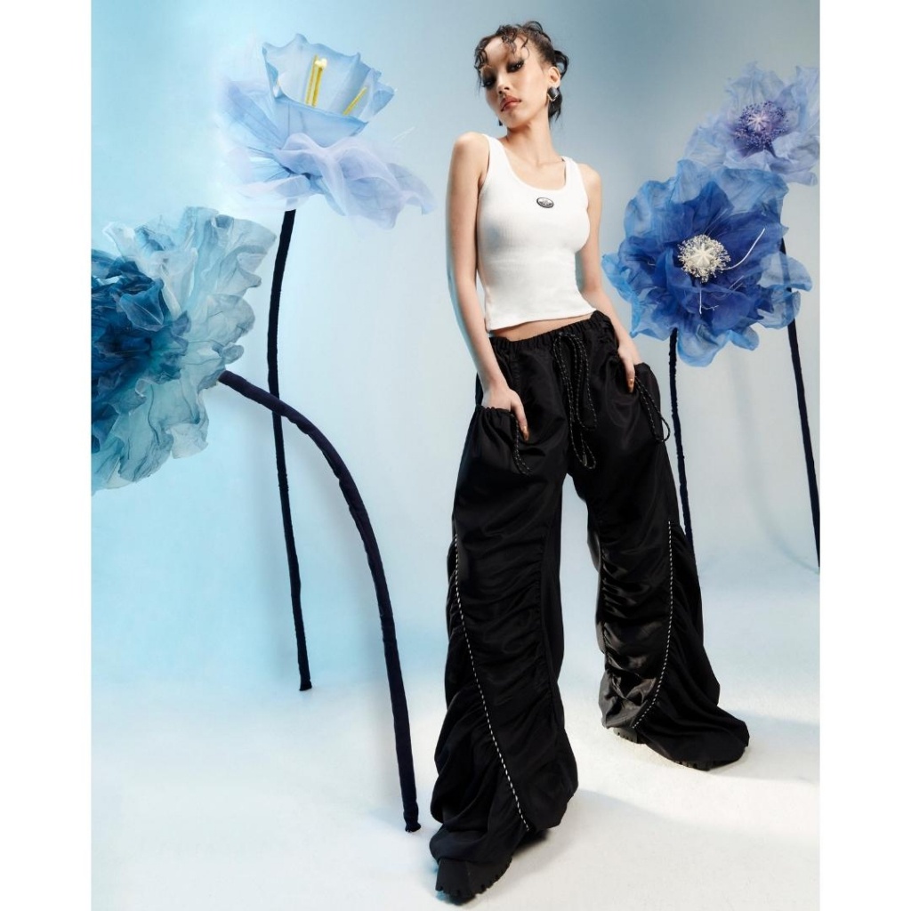 Merge Official - Ideal Parachute Pants (พร้อมส่ง) | Shopee Thailand