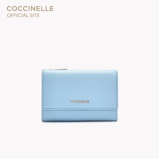 COCCINELLE METALLIC SOFT WALLET 116601 กระเป๋าสตางค์ผู้หญิง