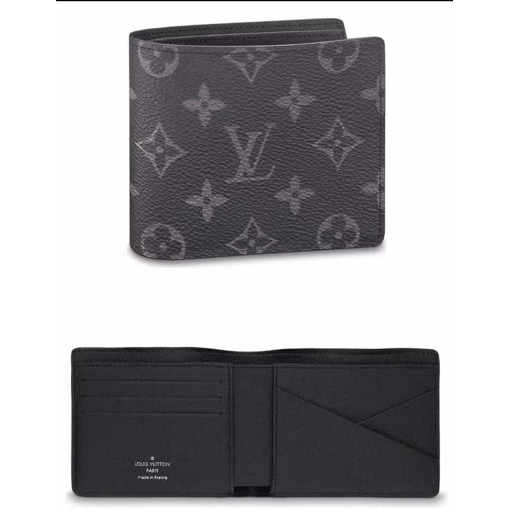 👜Louis Vuitton Multi Wallets Men's Card Holders Bifold Wallets กระเป๋า