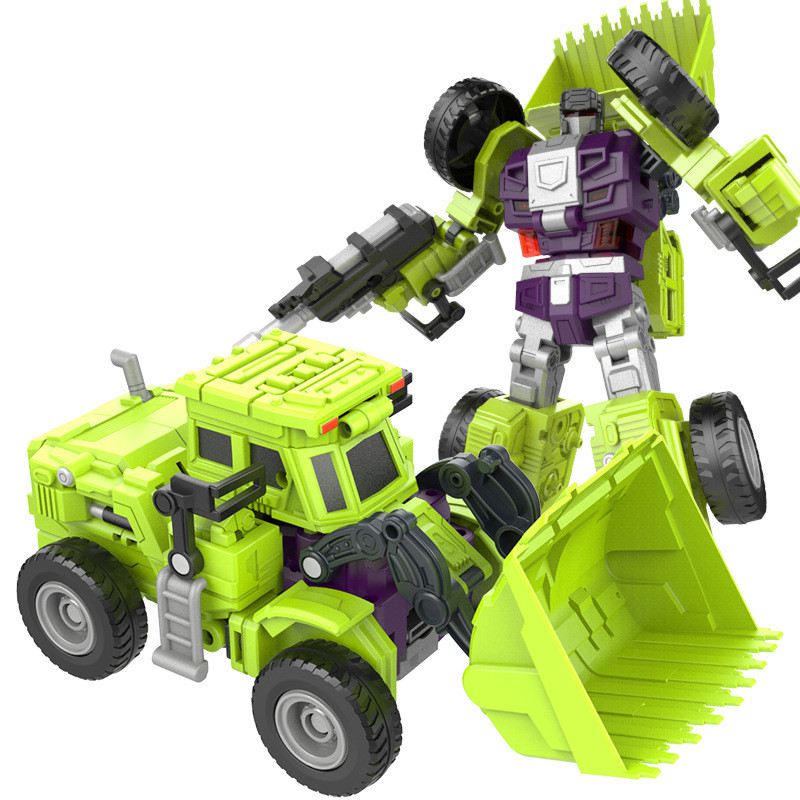 JINJIANG 6 IN 1 Cool Devastator Transformation Toys Boy Robot KO GT ...