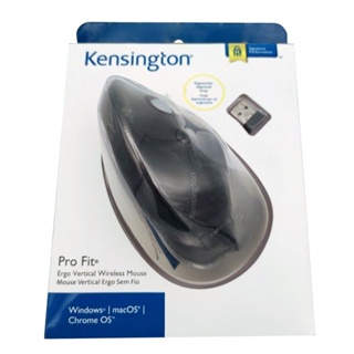 Kensington K75501WW Pro Fit Ergo Vertical Wireless Mouse (Black)