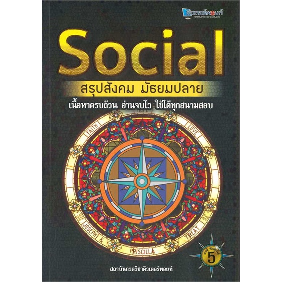 หนังสือ-social-สรุปสังคม-มัธยมปลาย-สนพ-ศูนย์หนังสือจุฬา-ชื่อผู้แต่งสถาบันกวดวิชาติวเตอร์พอยท์