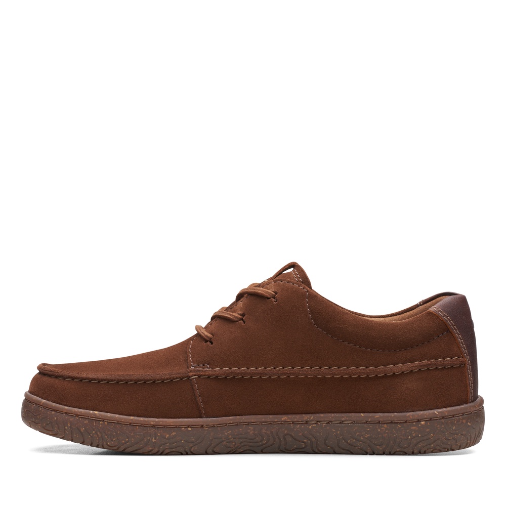 clarks-รองเท้าลำลองผู้ชาย-hodson-moc-รุ่น-cl-m-26168585-สีน้ำตาล