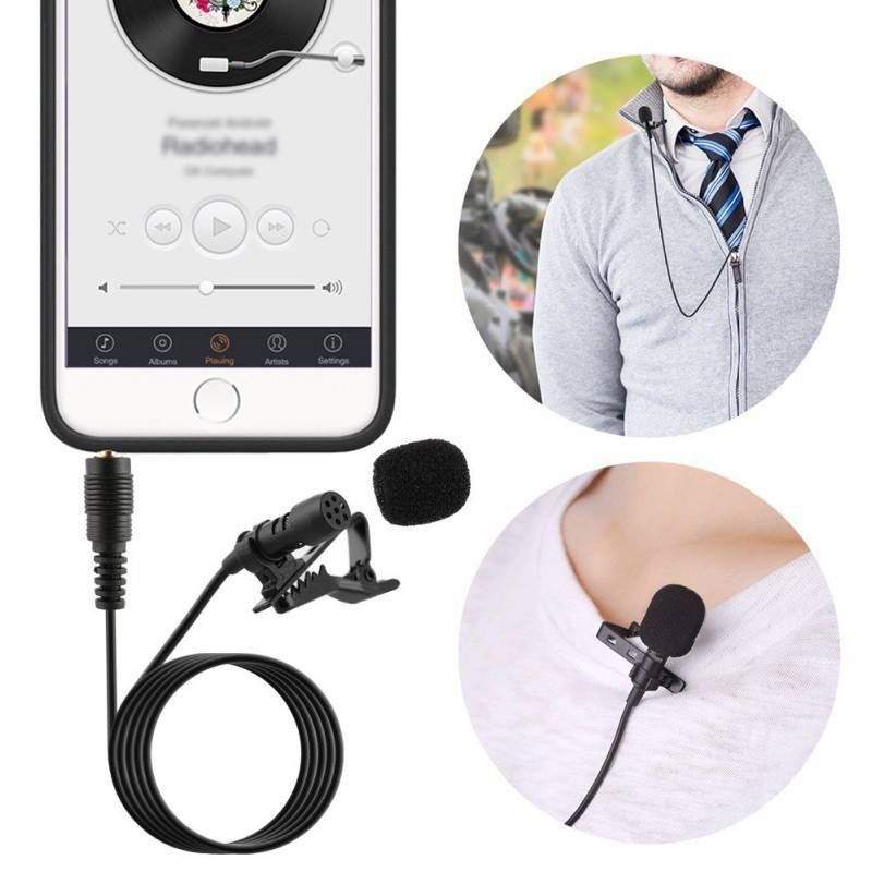 ไมค์-lavalier-microphone-gl-119-ไมค์ไลฟ์สด-ไมค์อัดเสียง-ไมค์โทรศัพท์-ใช้กับ-มือถือ-ได้ทันที-mini-clip-on