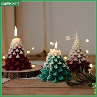 &lt;BIG&gt; เทียนหอมระเหย น้ํามันหอมระเหย รูปต้นคริสต์มาส สร้างสรรค์ สะดุดตา