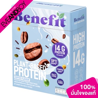 BENEFIT PROTEIN - Plant Based Protein Coffee Flavor (7 Sachets) 210 g.