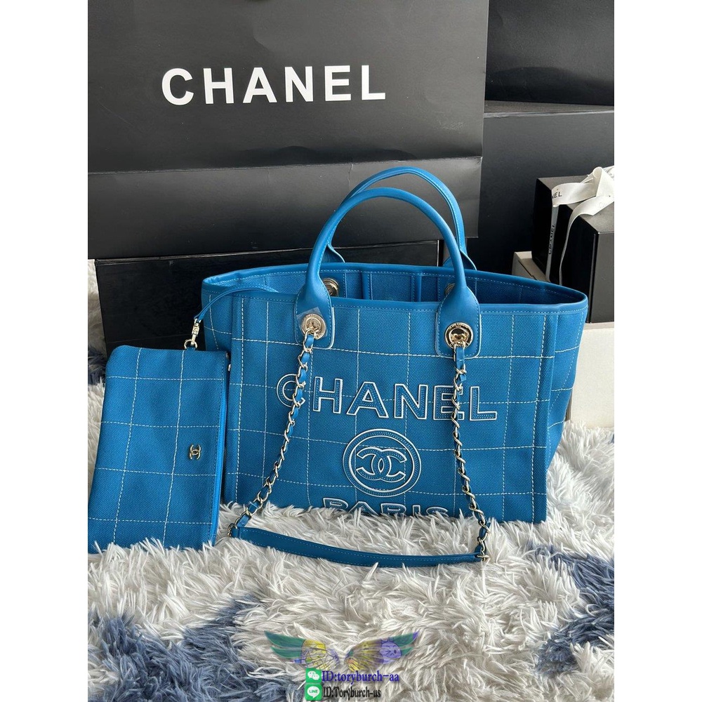 latest-version-chanel-medium-canvas-beach-tote-foldable-shopper-handbag-carryall-travel-luggage