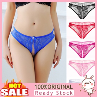 [B_398] Women Sexy Hollow Lace Low G-String T-back Briefs Underwear Panties Thong