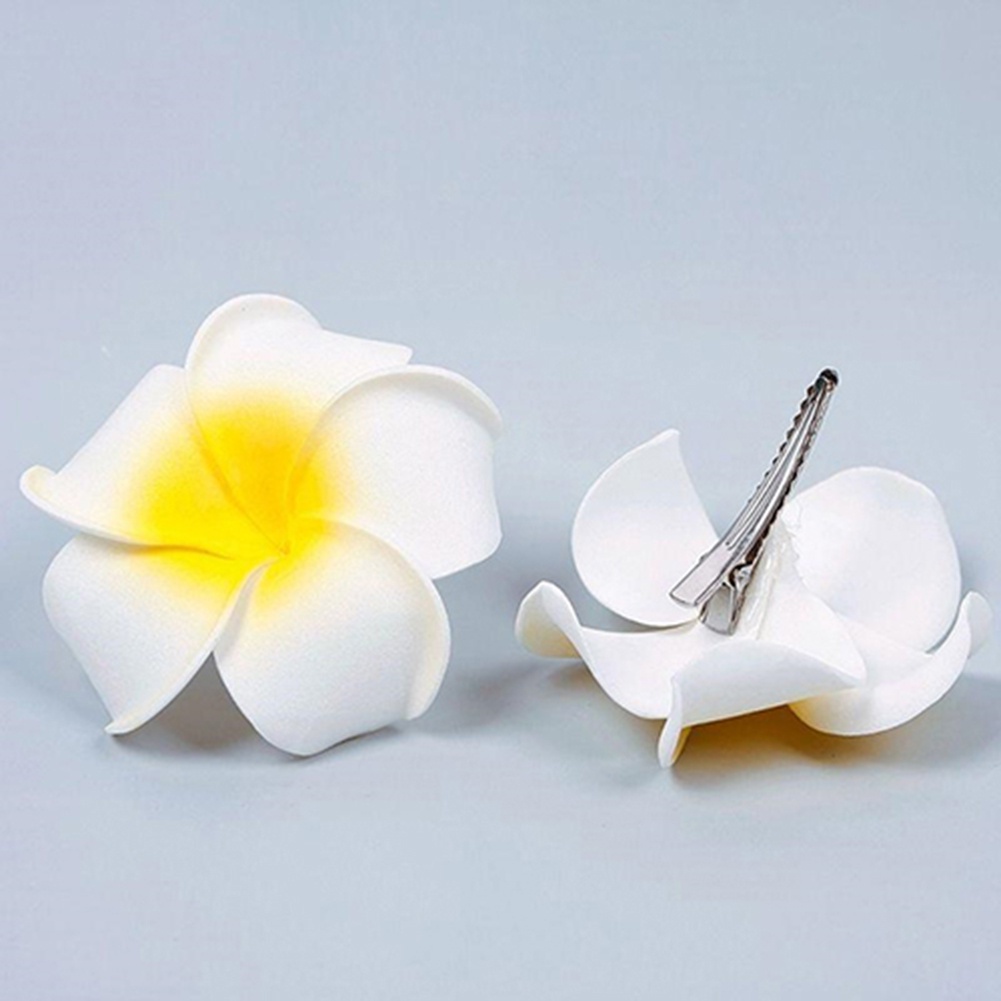 b-398-2-pcs-hawaiian-foam-bridal-wedding-party-clip-white-plumeria-decor