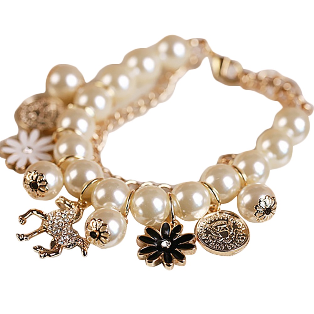 b-398-horse-flower-charm-women-faux-pearl-party-gift-fashion-jewelry