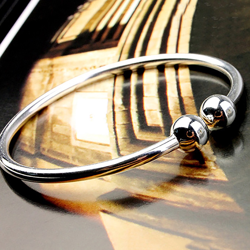 b-398-womens-silver-plated-open-cuff-bracelet-simple-bangle