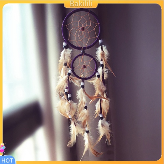 bakilili-double-circle-dream-catcher-with-feathers-hanging-decoration-bedroom-ornament
