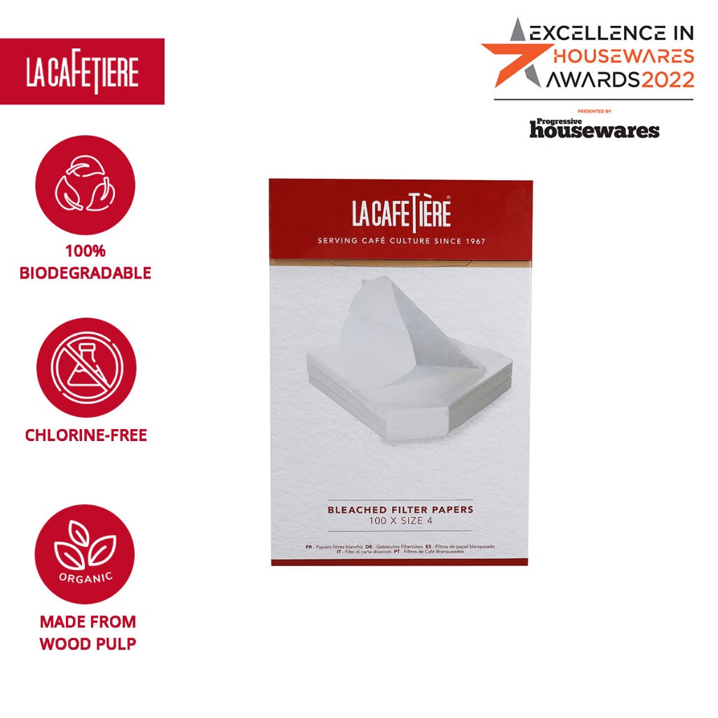 la-cafetiere-bleached-coffee-filter-papers-fit-for-coffee-maker-100-biodegradable-anti-blowout-disposable-for-pour-over-and-drip-coffee-maker-white-กระดาษกรองกาแฟดริป