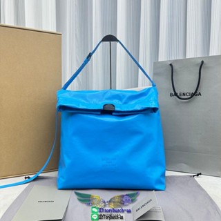 Balenciag foldable trash pouch bag shoulder commuter storage tote