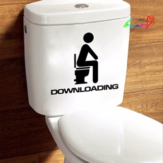 【AG】Removable DIY Toilet Seat WC Bathroom Art Home Room Decor Wall Sticker