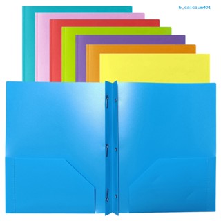 Calciwj 8Pcs Multicolor Plastic Folders Neatly Organize And Store Documents Versatile Folders for Office