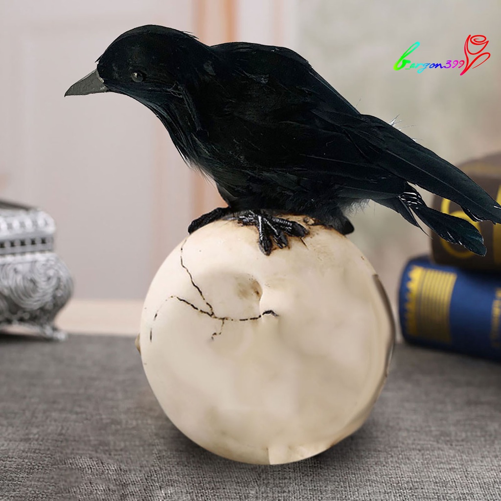 ag-crow-prop-handmade-raven-shape-black-stand-fly-crows-for-outdoor