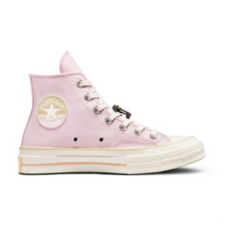 Converse รองเท้าผ้าใบ รุ่น Chuck 70 Summer Hi Pink - A02295Cu2Pixx - สีชมพู ผู้หญิง