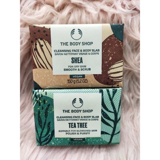 THE BODY SHOP CLEANSING FACE & BODY SLAB 150G