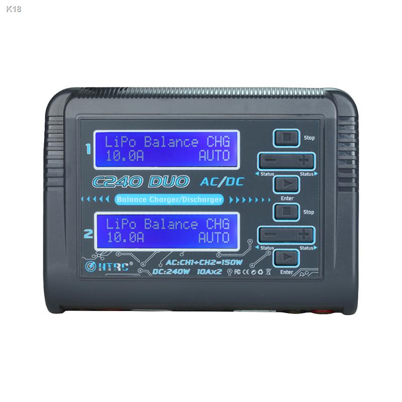 top-sale-multi-function-c240-charger-htrc-c240-duo-ac-150w-dc-240w-10a-touch-screen-dual-channel-battery-balance-char