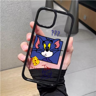 เคสโทรศัพท์มือถืออะคริลิคใส แบบแข็ง ลายหนู สําหรับ iphone 14 pro Max 11 13 12 7Plus 8 X XS Max