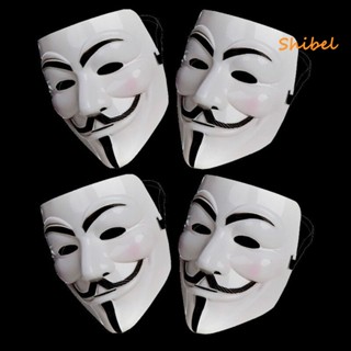 Hl_ หน้ากากแฟนซี Anonymous Hacker V For Vendetta Master สําหรับปาร์ตี้ฮาโลวีน