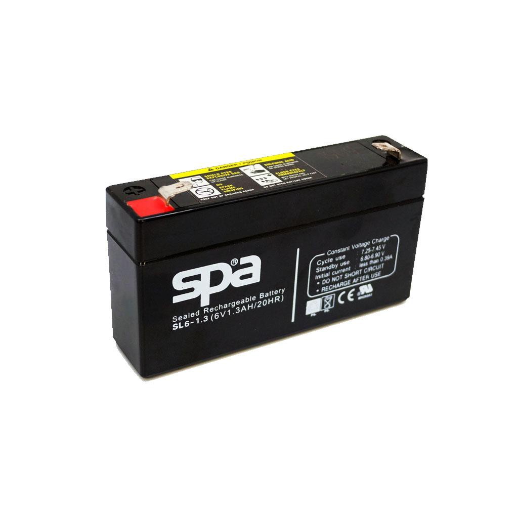sla-battery-sl-6-1-3-spa-6v-1-3ah-แบตเตอรี่แห้ง-ออกใบกำกับภาษีได้
