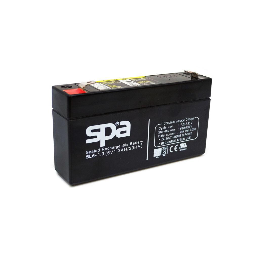 sla-battery-sl-6-1-3-spa-6v-1-3ah-แบตเตอรี่แห้ง-ออกใบกำกับภาษีได้