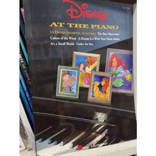 DISNEY AT THE PIANO PIANO SOLO (HAL)073999131314