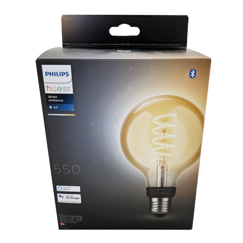 Philips Hue White Ambiance E27 2er-Pack + Smart Button – Einfaches Dimmbares Smart Light Per Bluetooth Steuern