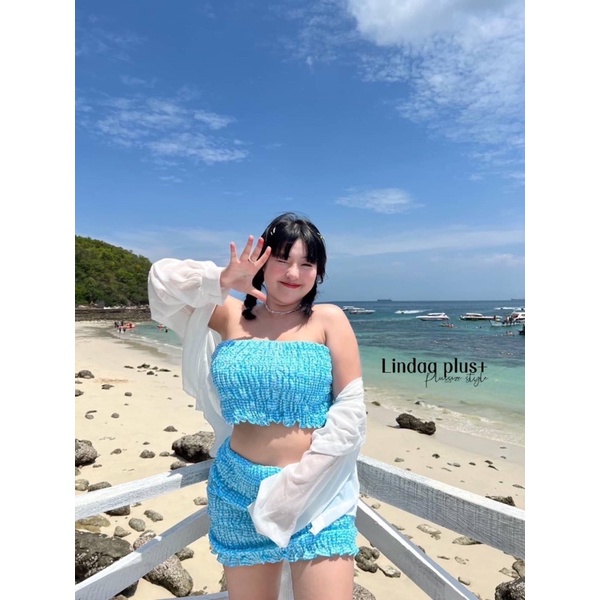 chubbychuu-40-เกาะอก-กระโปรงทรงเอ-สม๊อครอบตัว