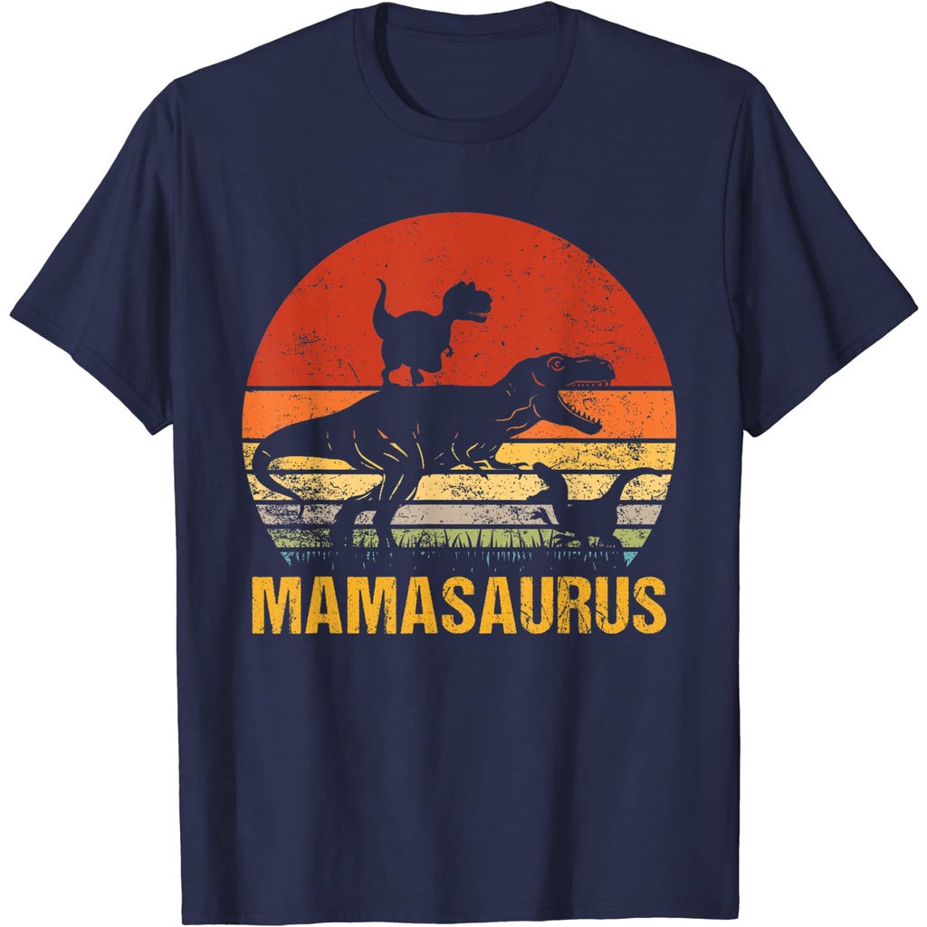 เสื้อยืดครอบครัว-mamasaurus-rex-vintage-mama-saurus-t-rex-dinosaur