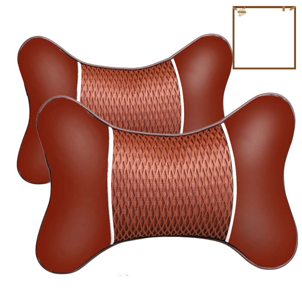cod-หมอนรองคอ-ผ้าฝ้าย-แบบนิ่ม-ระบายอากาศได้ดี-สําหรับพนักพิงศีรษะรถยนต์-2-ชิ้น
