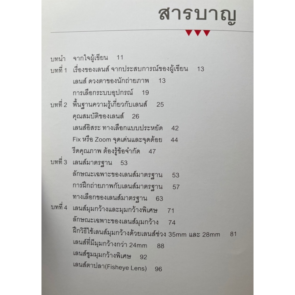 รวมความรู้เรื่องเลนส์