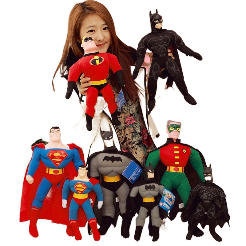 Superhero Boy Plush Toy – Soft Stuffed Action Doll for Kids